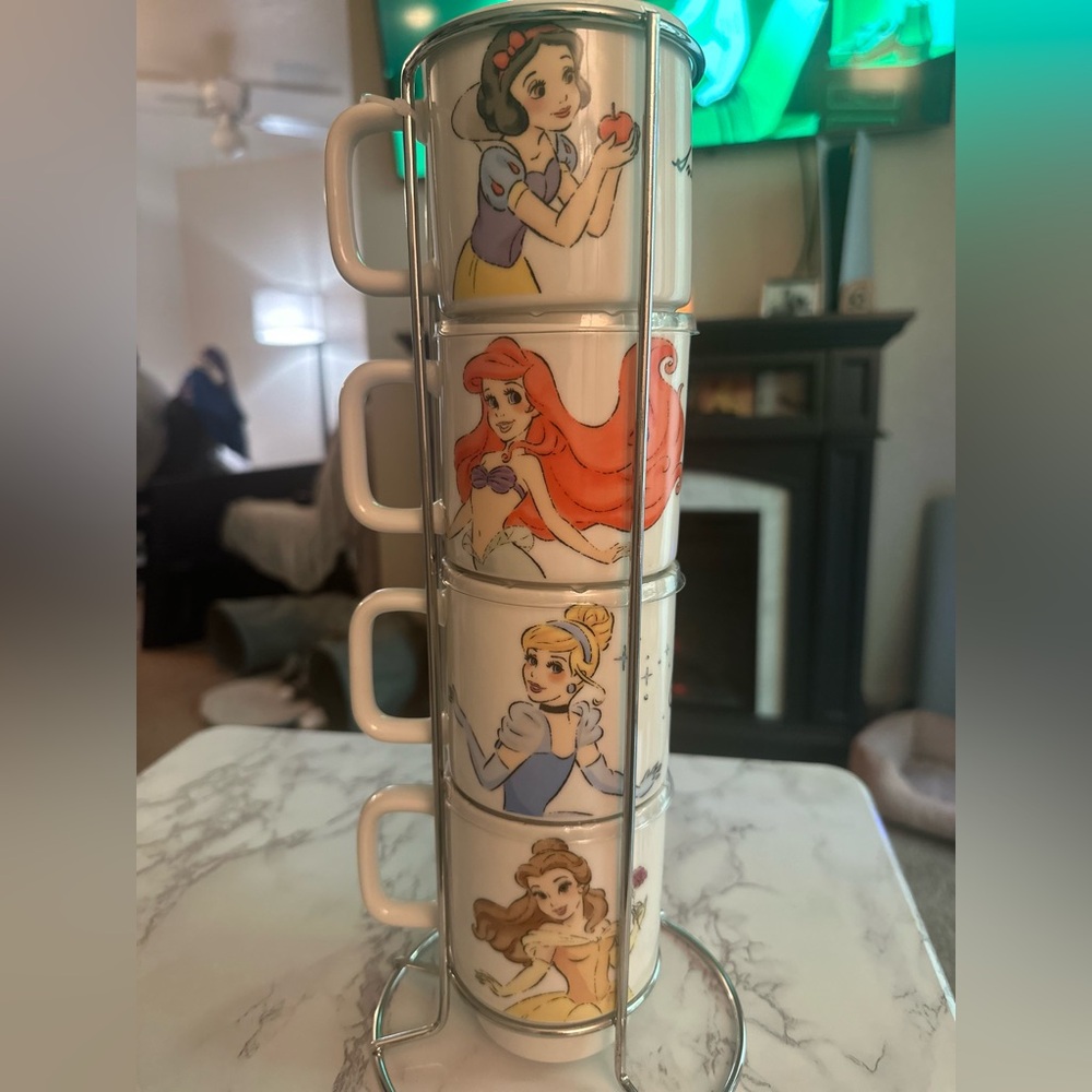 Disney Princess Stacking Mug Set ✨